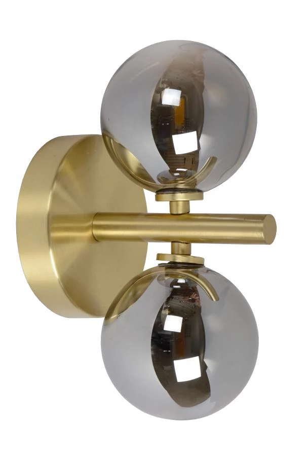 Lucide TYCHO - Lámpara de pared - 2xG9 - Oro mate / Latón - apagado
